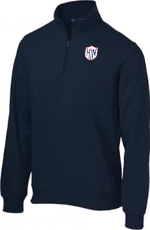 1/4-Zip Sweatshirt, Navy